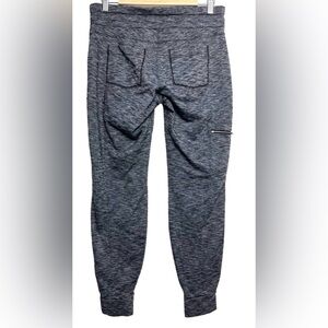 Athleta women's  METRO JOGGERS Heather Charcoal Jogger Pants MED